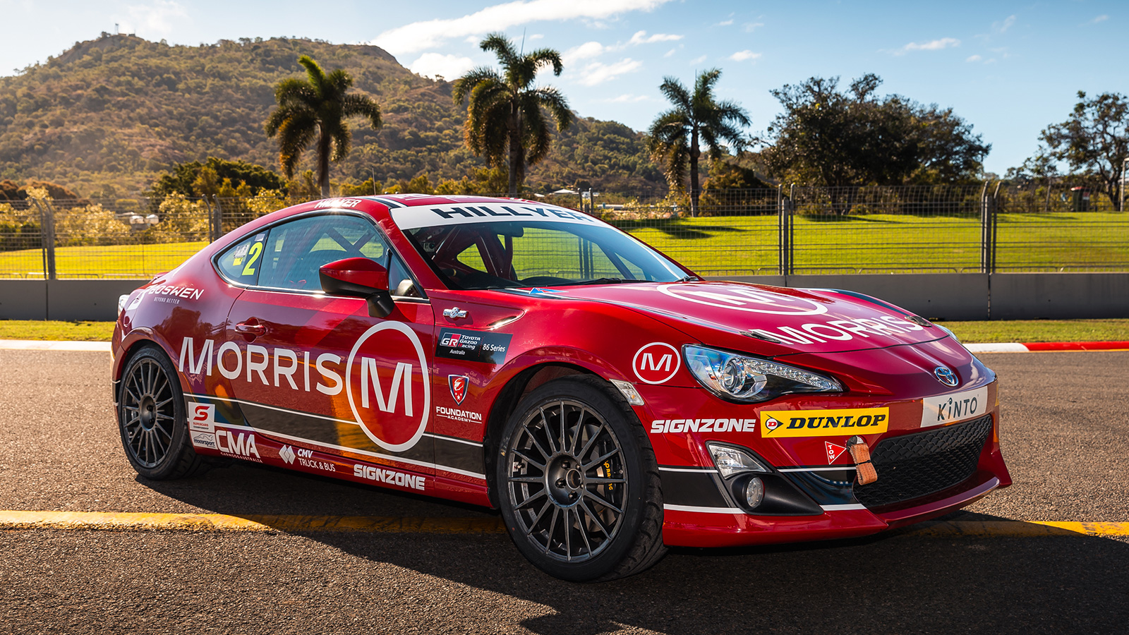 Revealing the Morris Toyota 86 Car 2 for the Toyota Gazoo Racing Australia 2023 Series