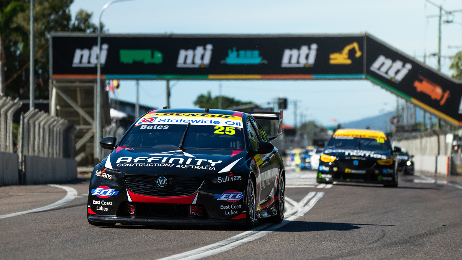 Zach Bates tackling the streets of Townsville for Round 3 of the 2023 Super2 Series